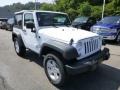 2015 Bright White Jeep Wrangler Sport S 4x4  photo #7