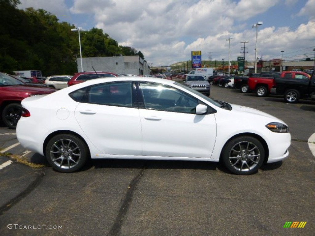 Bright White 2015 Dodge Dart Rallye Exterior Photo #97043547