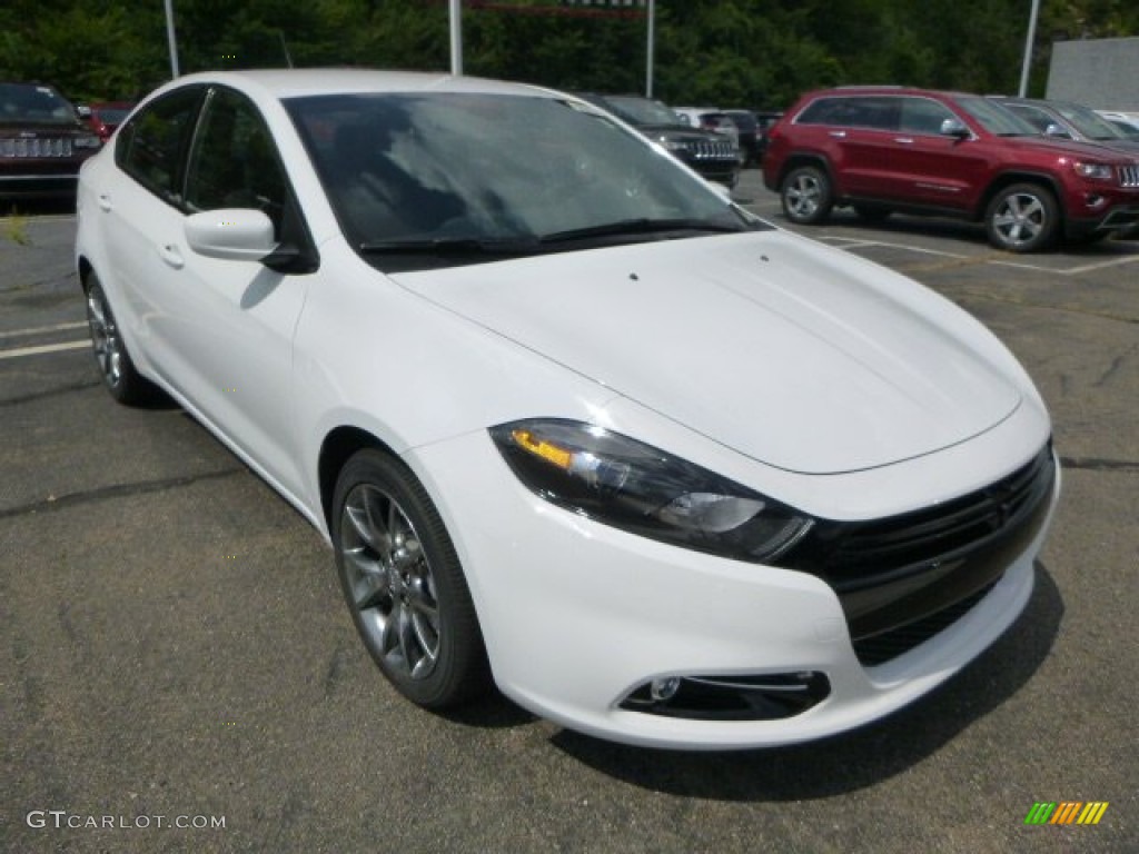Bright White 2015 Dodge Dart Rallye Exterior Photo #97043556