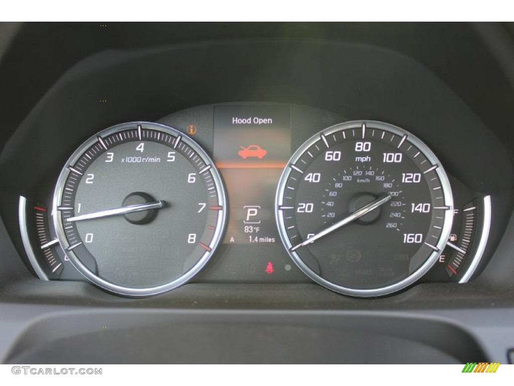 2015 Acura TLX 3.5 Advance Gauges Photos