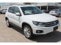 Pure White 2015 Volkswagen Tiguan SE