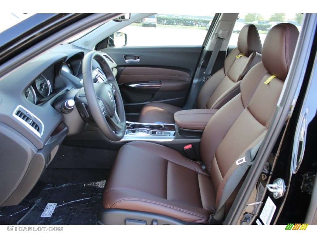 Espresso Interior 2015 Acura TLX 3.5 Photo #97044054