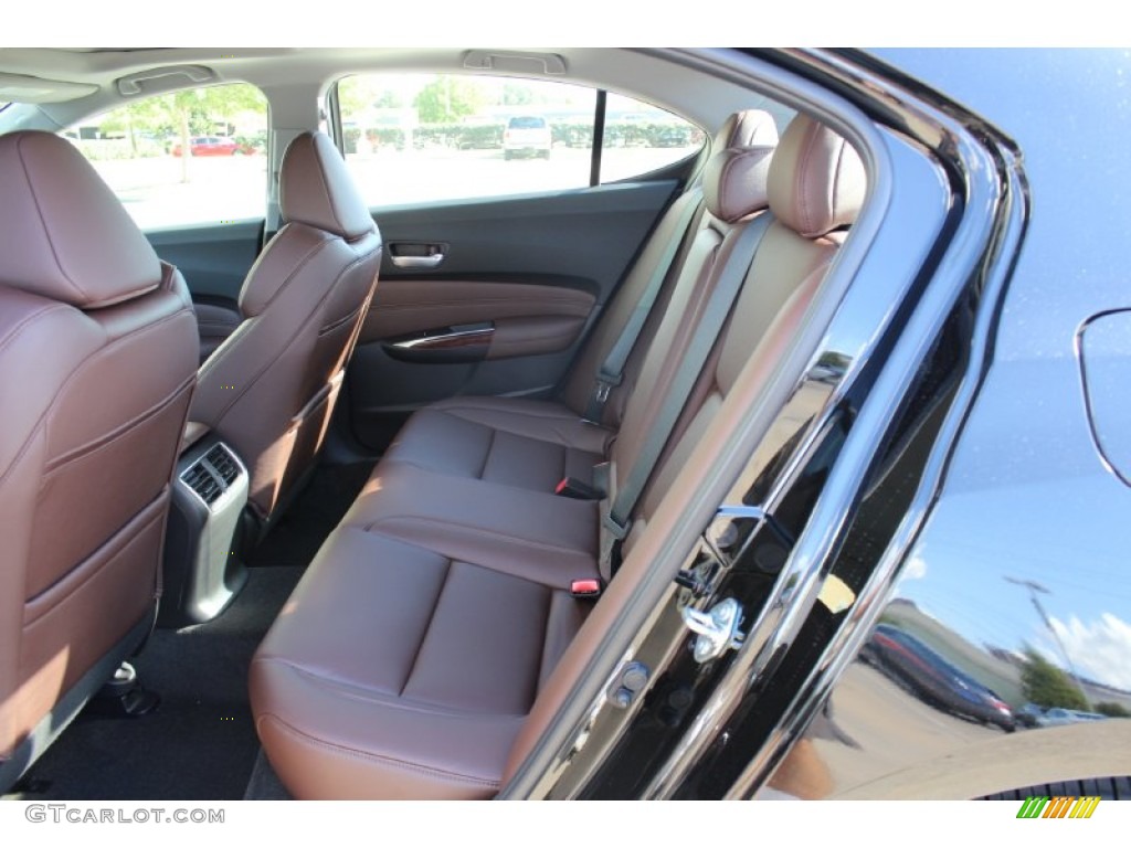 Espresso Interior 2015 Acura TLX 3.5 Photo #97044075