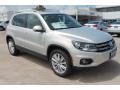 White Gold Metallic 2015 Volkswagen Tiguan SE