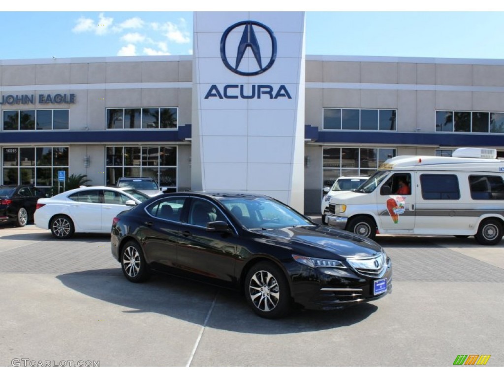 Crystal Black Pearl Acura TLX