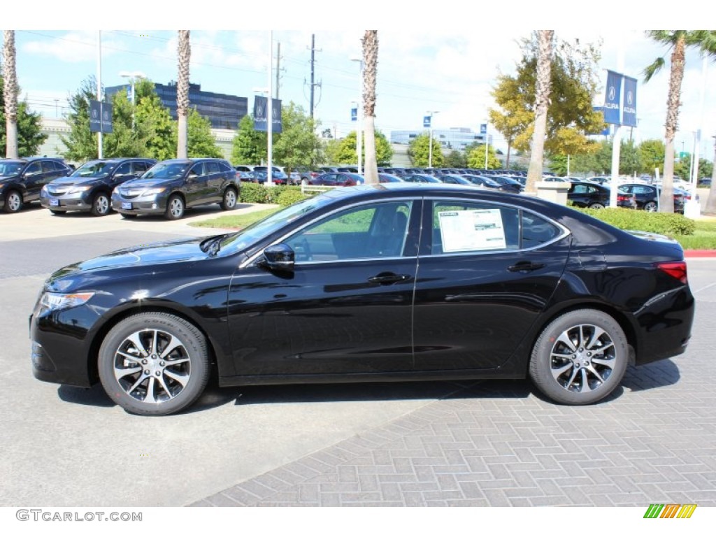 Crystal Black Pearl 2015 Acura TLX 2.4 Exterior Photo #97044879