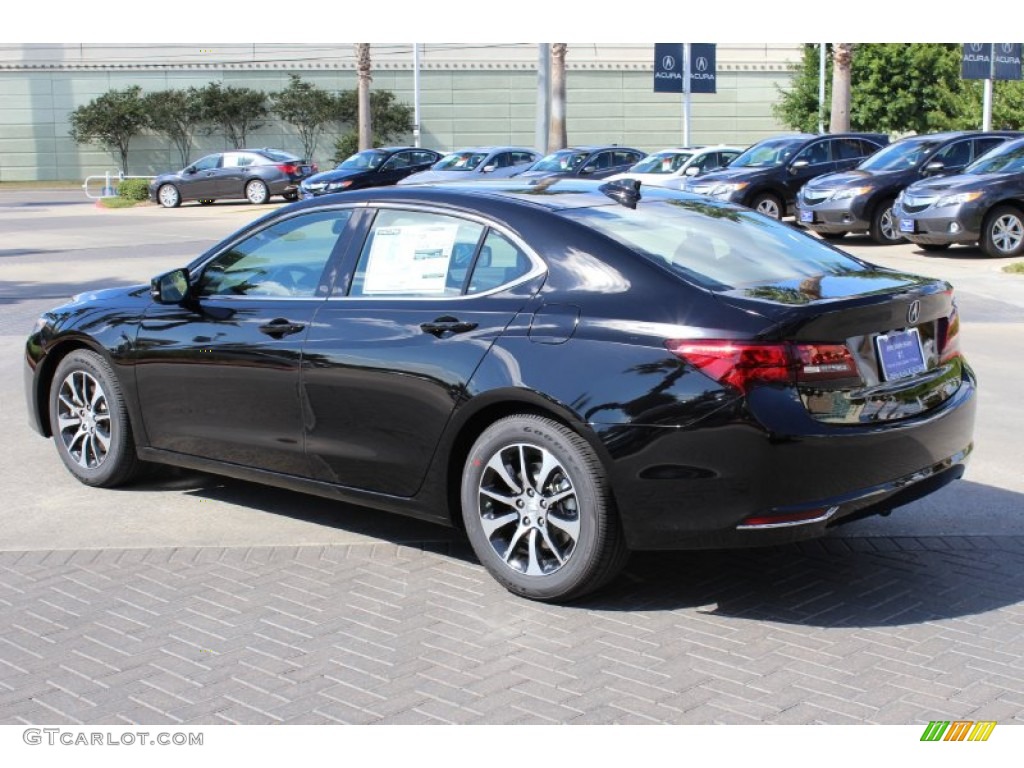 2015 TLX 2.4 - Crystal Black Pearl / Espresso photo #5