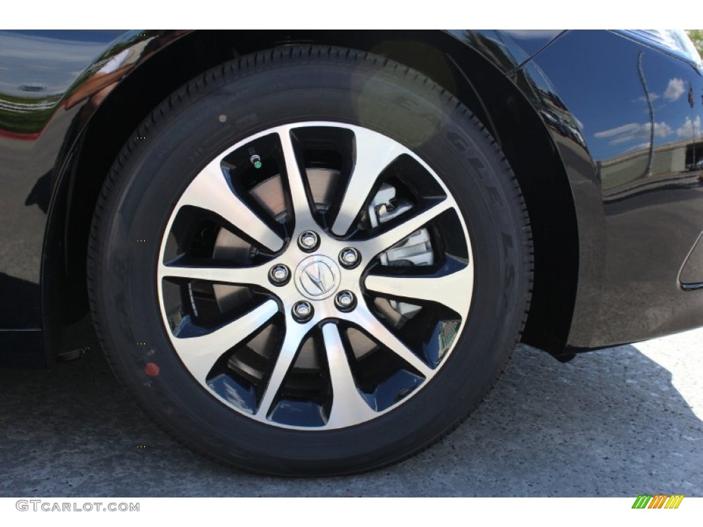 2015 TLX 2.4 - Crystal Black Pearl / Espresso photo #9