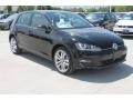 Black 2015 Volkswagen Golf 4 Door 1.8T SEL