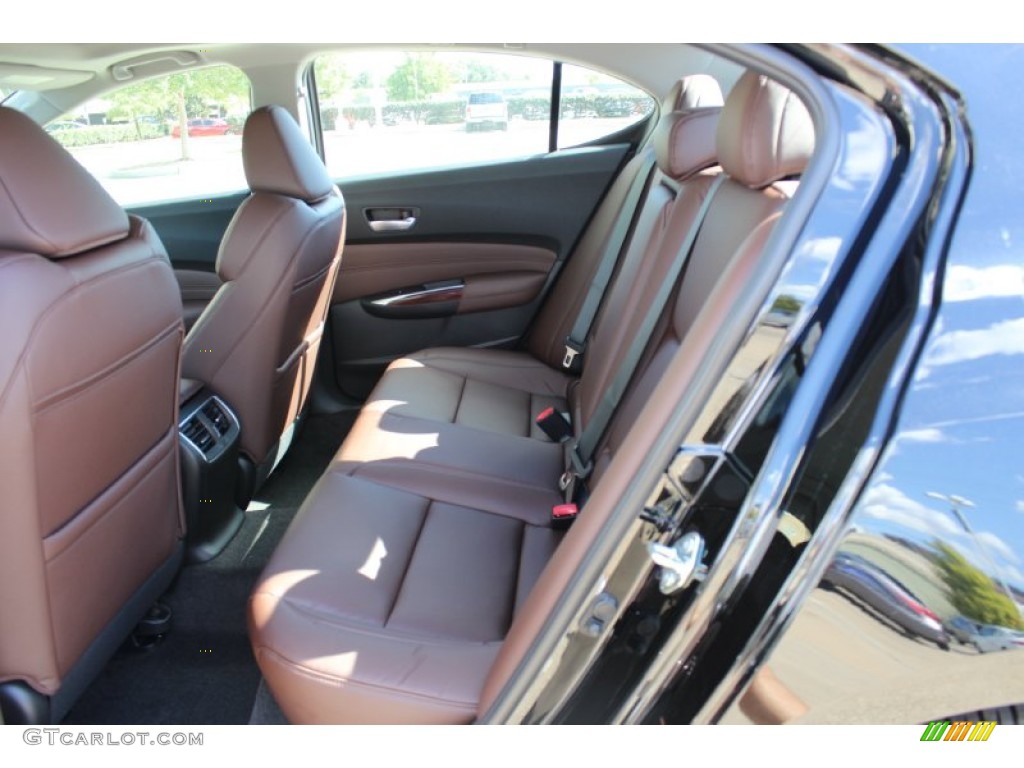 2015 TLX 2.4 - Crystal Black Pearl / Espresso photo #13