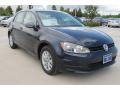 Night Blue Metallic 2015 Volkswagen Golf 4 Door 1.8T S