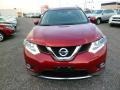 2014 Cayenne Red Nissan Rogue SL AWD  photo #2