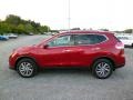 2014 Cayenne Red Nissan Rogue SL AWD  photo #4