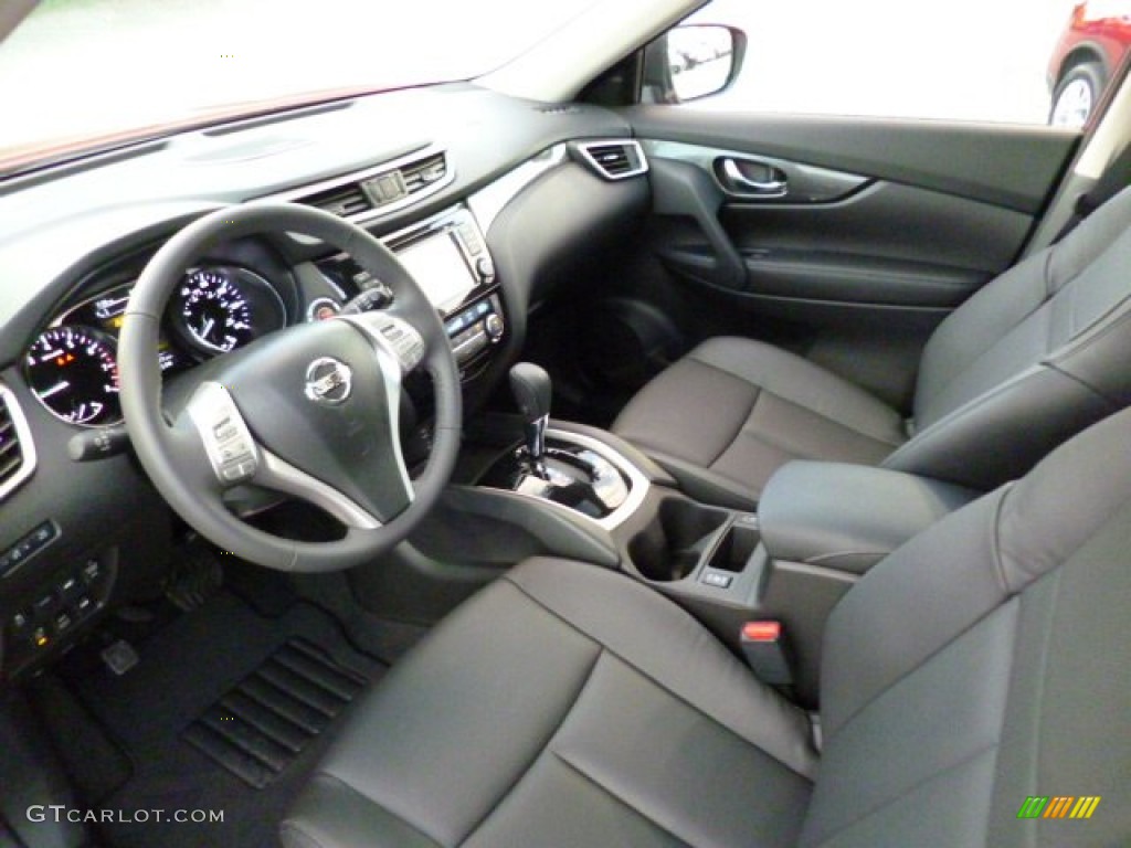 2014 Rogue SL AWD - Cayenne Red / Charcoal photo #16