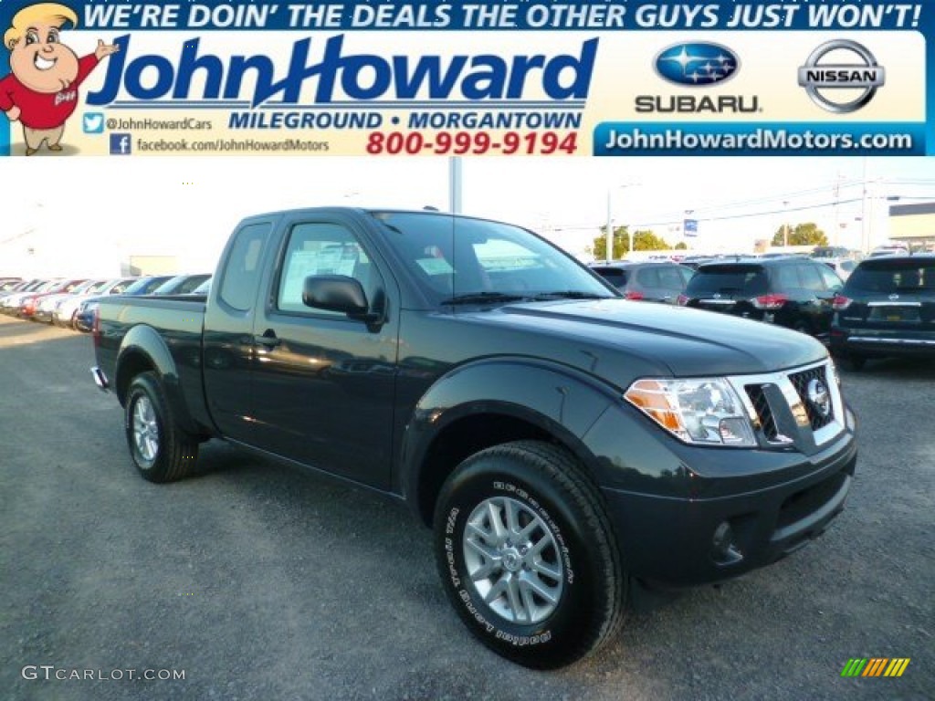 2014 Frontier SV King Cab 4x4 - Night Armor / Graphite photo #1