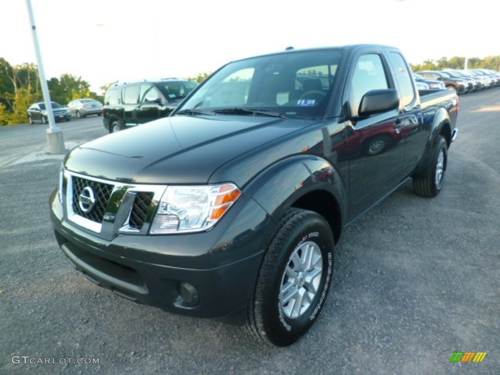 2014 Frontier SV King Cab 4x4 - Night Armor / Graphite photo #3