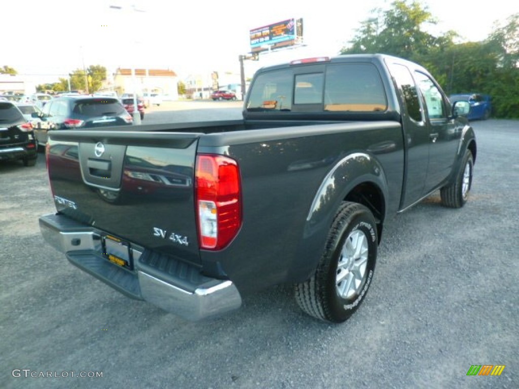 2014 Frontier SV King Cab 4x4 - Night Armor / Graphite photo #7