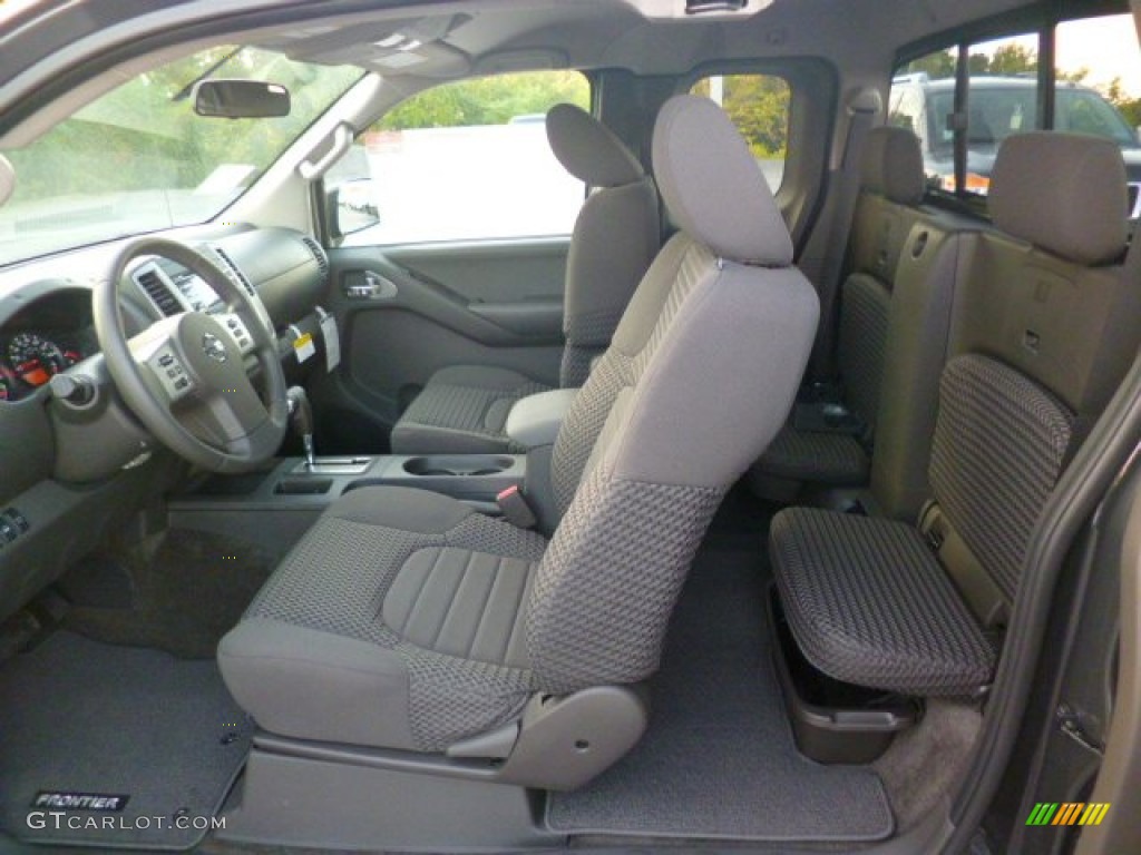 Graphite Interior 2014 Nissan Frontier SV King Cab 4x4 Photo #97048781