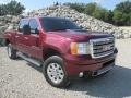 2013 Sonoma Red Metallic GMC Sierra 2500HD Denali Crew Cab 4x4  photo #1