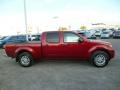 2015 Cayenne Red Nissan Frontier SV Crew Cab 4x4  photo #8