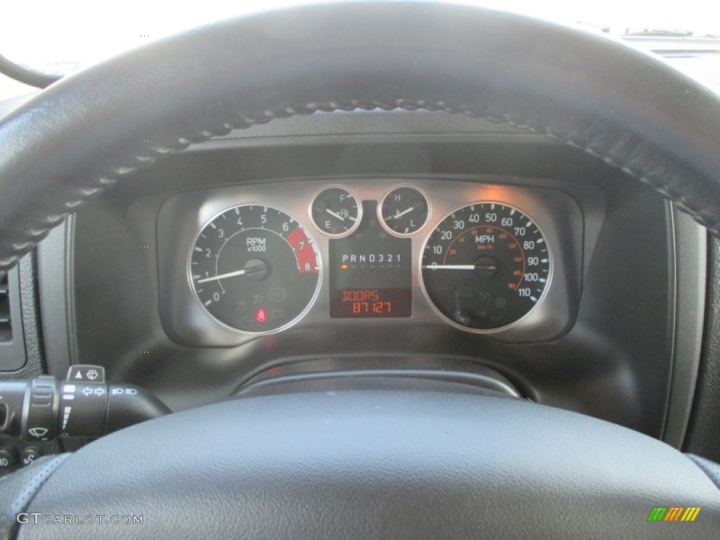 2008 Hummer H3 Standard H3 Model Gauges Photo #97051238