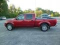 2015 Cayenne Red Nissan Frontier SV Crew Cab 4x4  photo #4