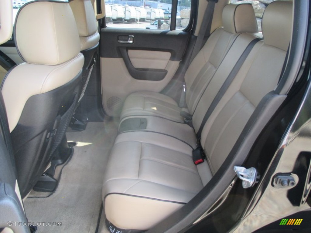 2008 Hummer H3 Standard H3 Model Rear Seat Photo #97051451