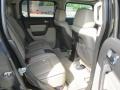 2008 Hummer H3 Light Cashmere/Ebony Interior Rear Seat Photo