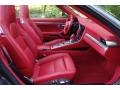 Carrera Red Natural Leather Front Seat Photo for 2012 Porsche 911 #97051937