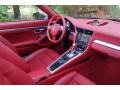Carrera Red Natural Leather Dashboard Photo for 2012 Porsche 911 #97051961