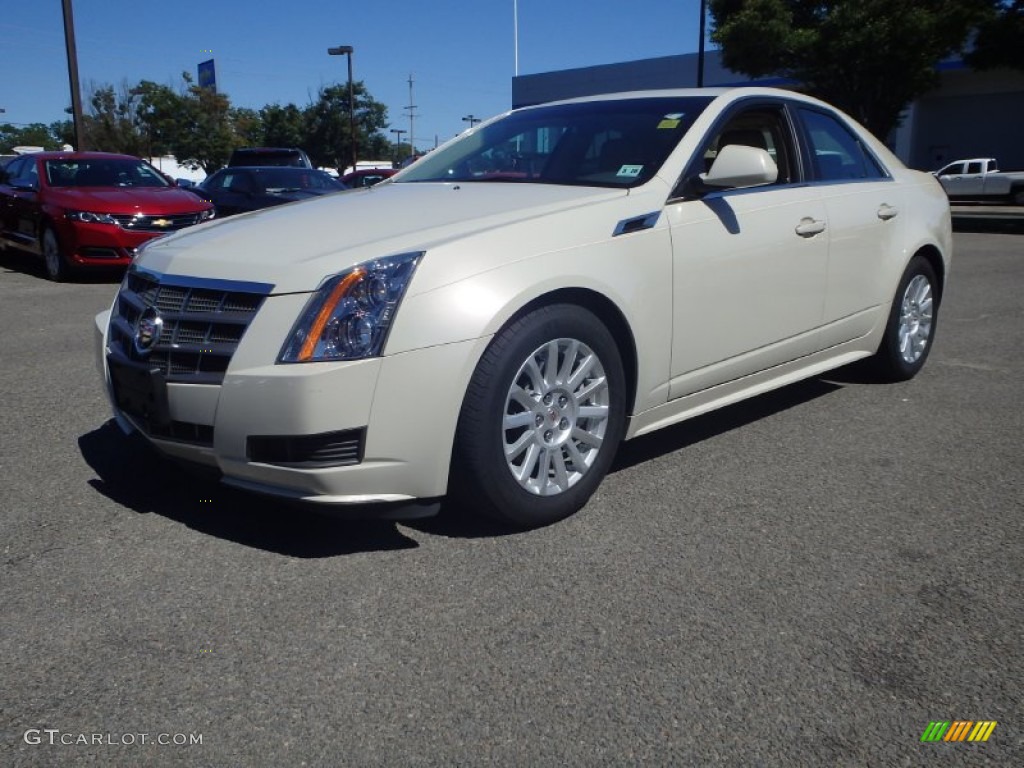 2011 CTS 3.0 Sedan - Vanilla Latte Metallic / Cashmere/Cocoa photo #1