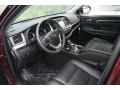 Black 2015 Toyota Highlander Limited AWD Interior Color