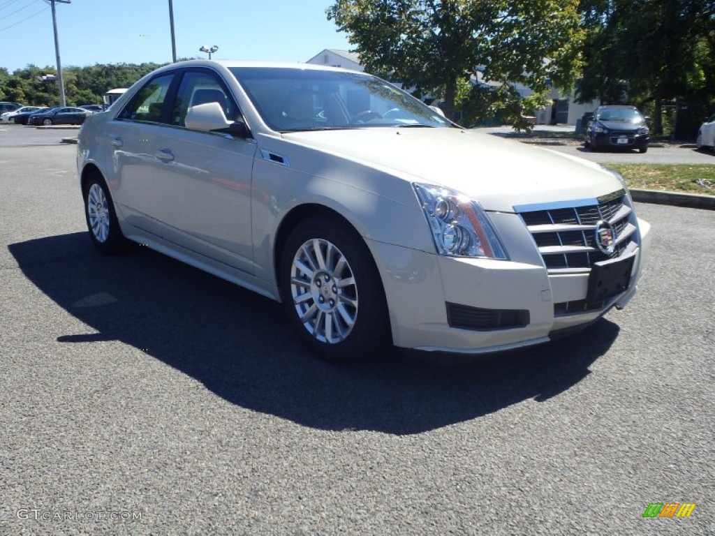 2011 CTS 3.0 Sedan - Vanilla Latte Metallic / Cashmere/Cocoa photo #3