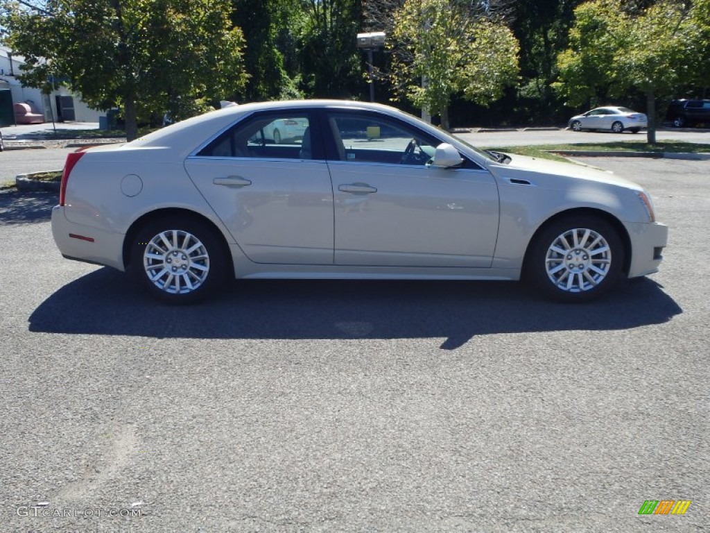 2011 CTS 3.0 Sedan - Vanilla Latte Metallic / Cashmere/Cocoa photo #4