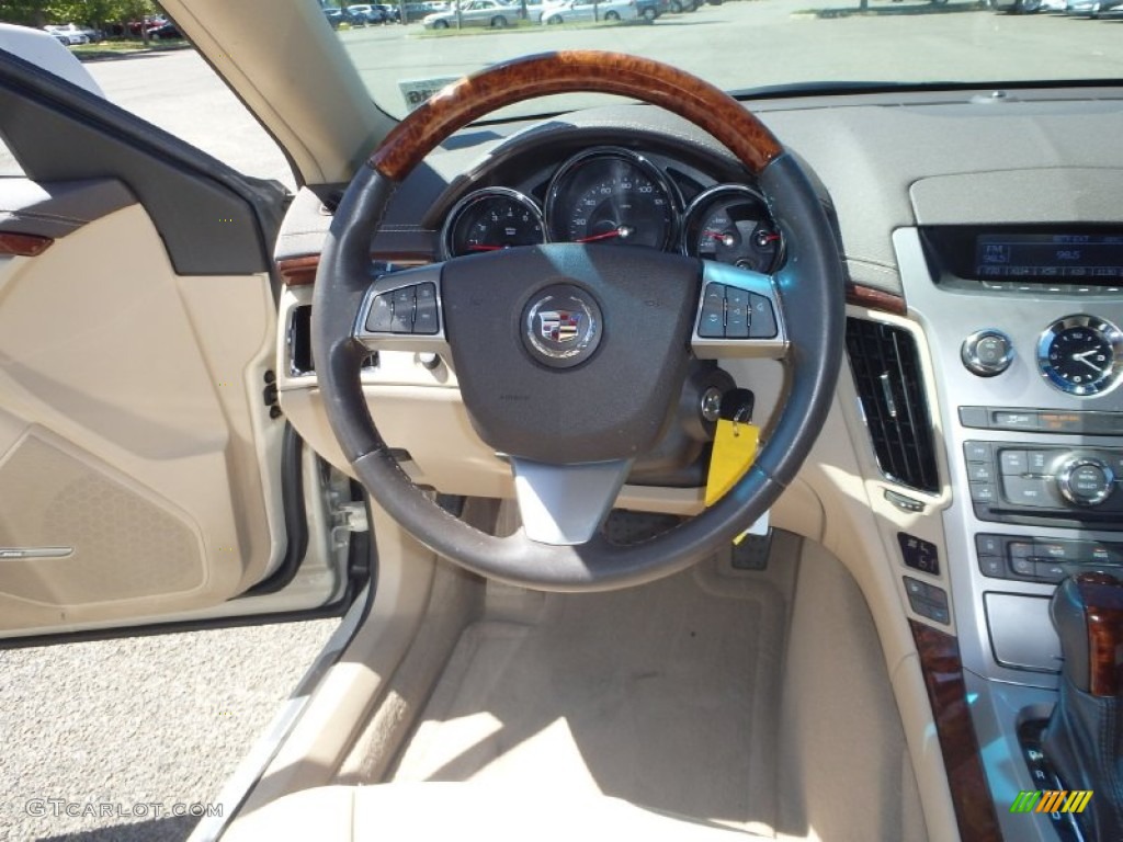 2011 CTS 3.0 Sedan - Vanilla Latte Metallic / Cashmere/Cocoa photo #15