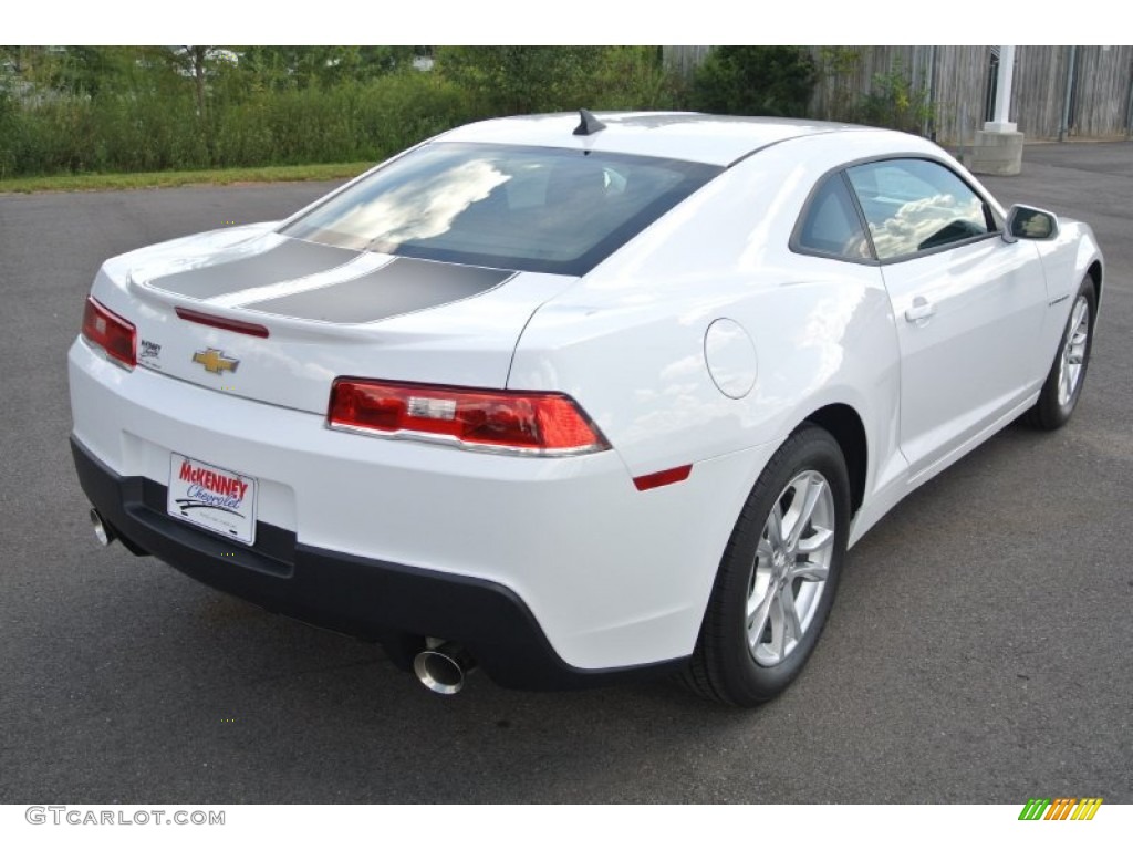 2015 Camaro LS Coupe - Summit White / Black photo #5