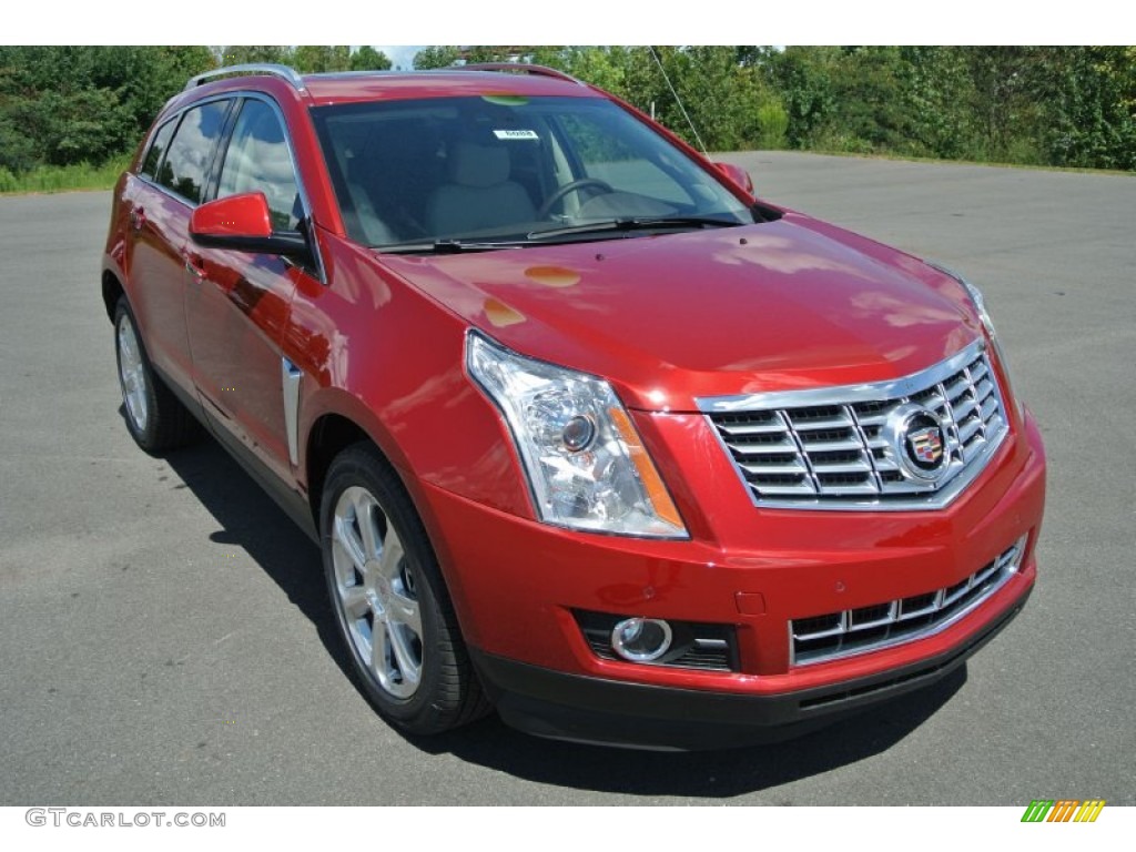 Crystal Red Tintcoat 2015 Cadillac SRX Performance Exterior Photo #97057178