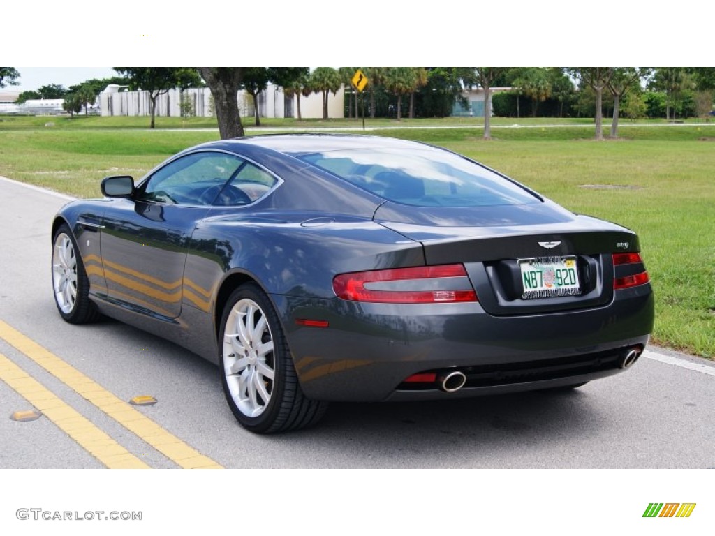 2008 DB9 Coupe - Meteorite Silver / Obsidian Black photo #5