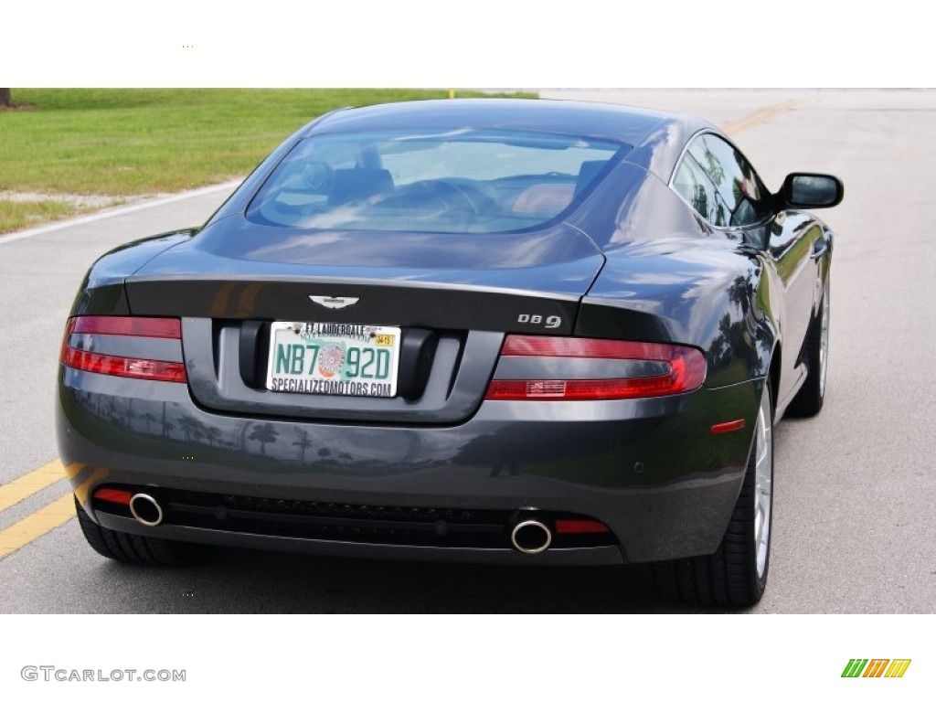 2008 DB9 Coupe - Meteorite Silver / Obsidian Black photo #14