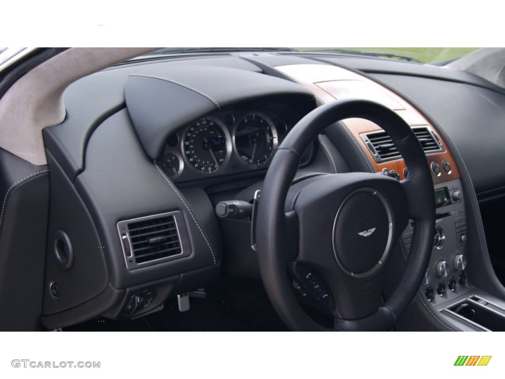 2008 DB9 Coupe - Meteorite Silver / Obsidian Black photo #41