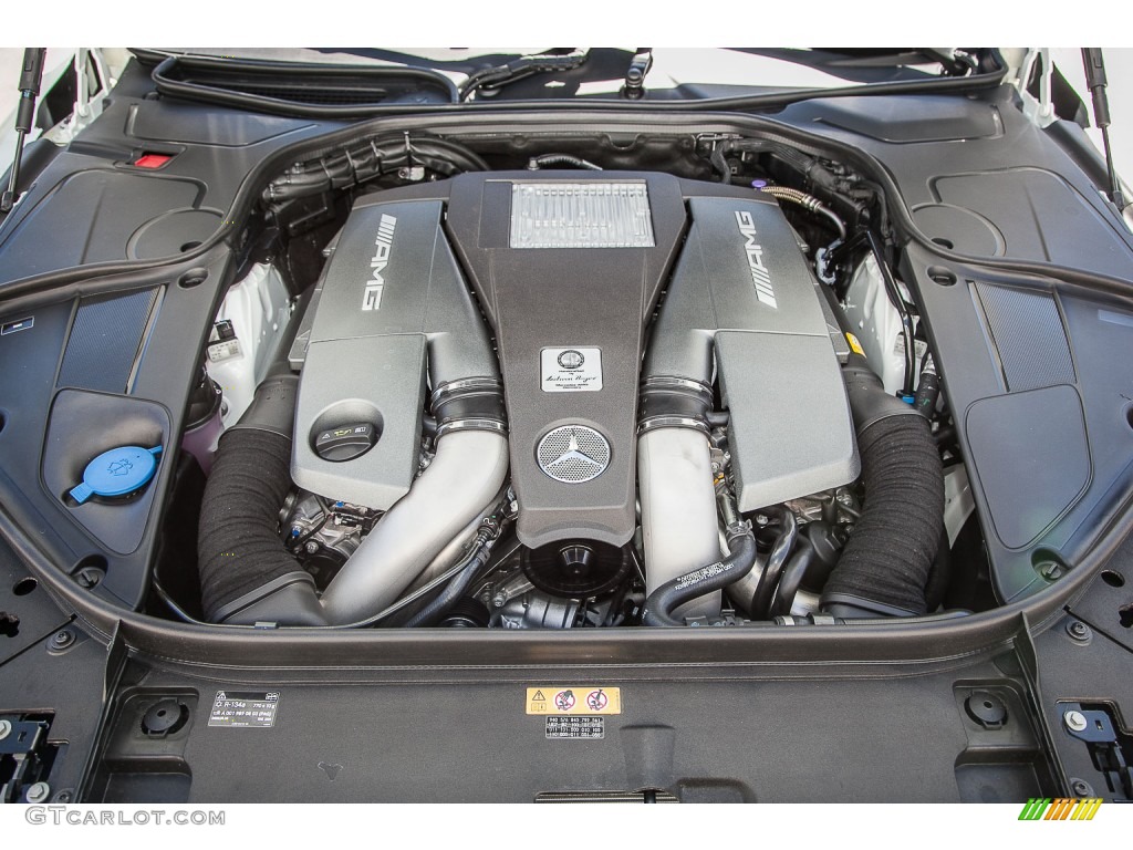 2015 Mercedes-Benz S 63 AMG 4Matic Sedan 5.5 Liter AMG biturbo DOHC 32-Valve VVT V8 Engine Photo #97058342