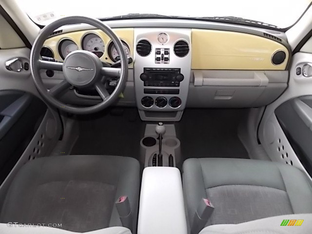 2007 PT Cruiser Touring - Pastel Yellow / Pastel Slate Gray photo #3