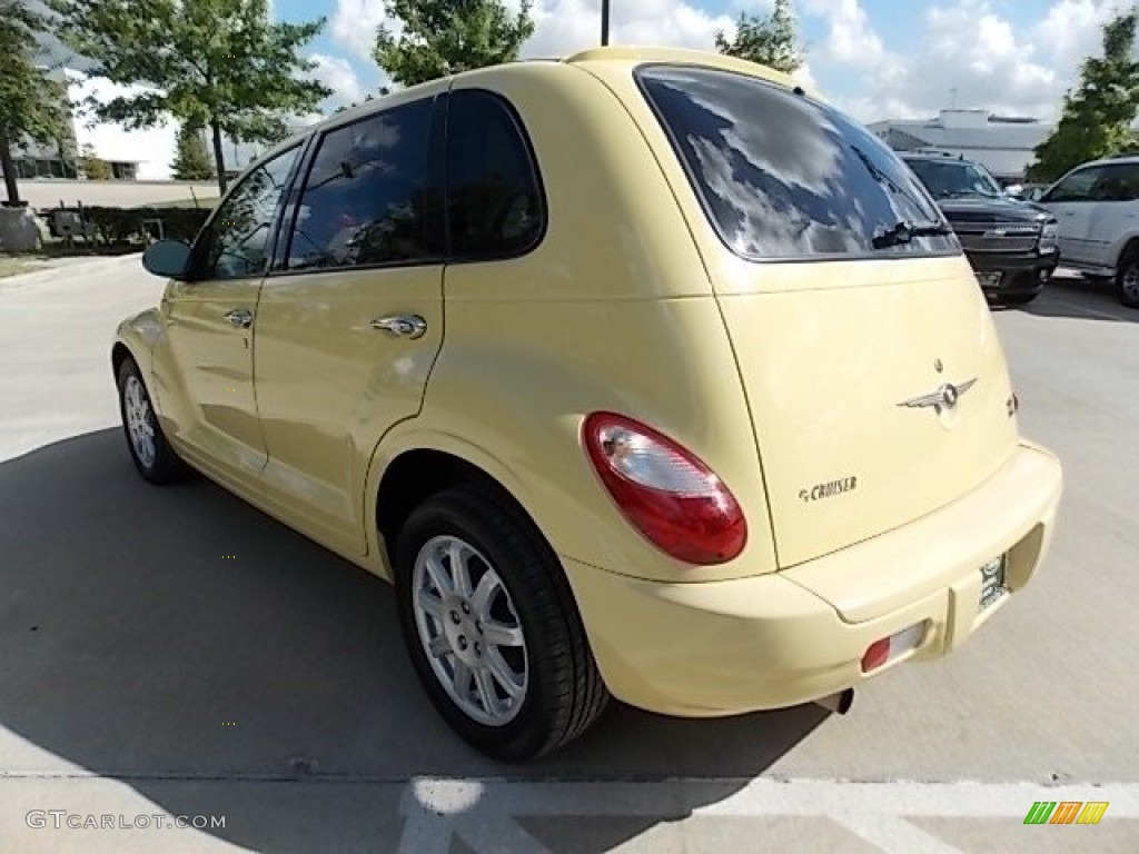 2007 PT Cruiser Touring - Pastel Yellow / Pastel Slate Gray photo #8