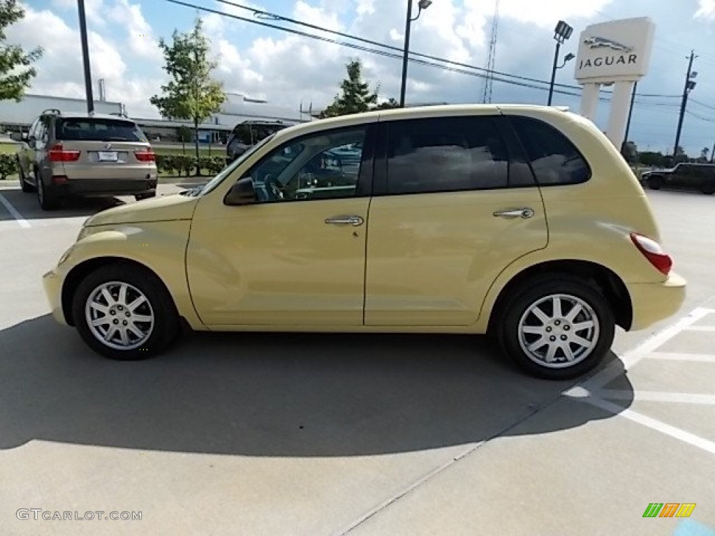 2007 PT Cruiser Touring - Pastel Yellow / Pastel Slate Gray photo #9