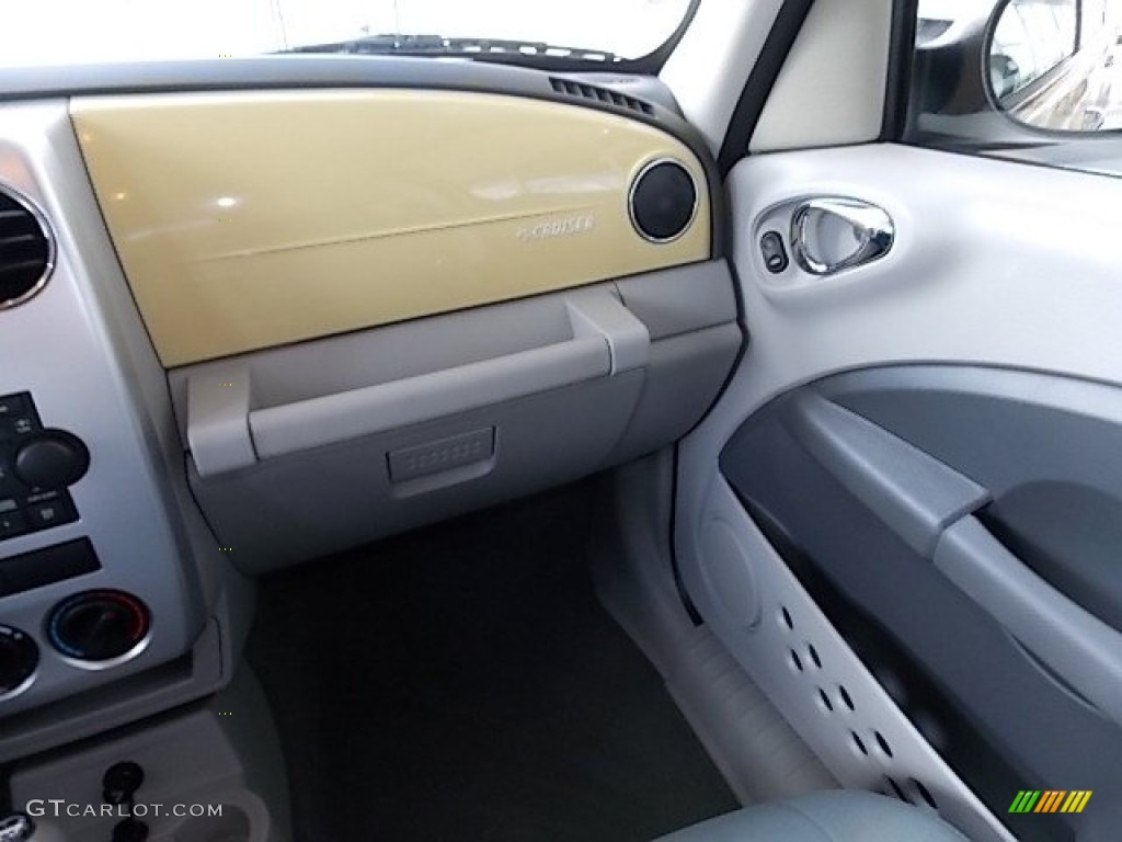 2007 PT Cruiser Touring - Pastel Yellow / Pastel Slate Gray photo #13