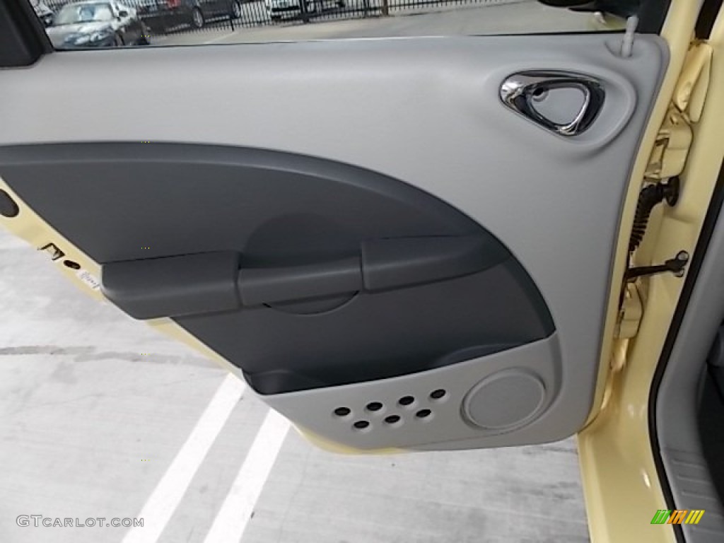 2007 PT Cruiser Touring - Pastel Yellow / Pastel Slate Gray photo #47