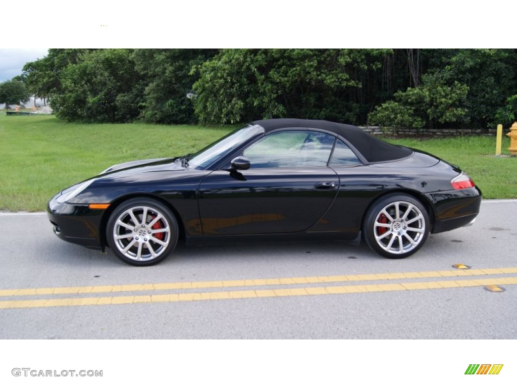 Black 1999 Porsche 911 Carrera Cabriolet Exterior Photo #97059233