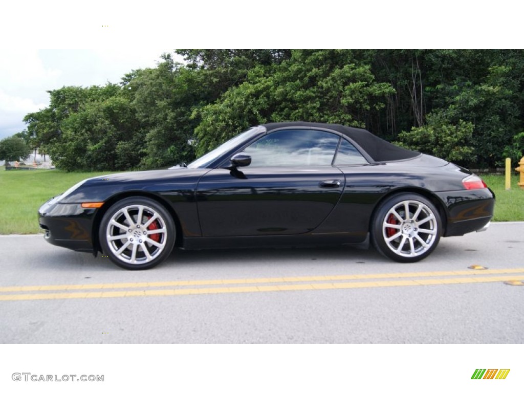 Black 1999 Porsche 911 Carrera Cabriolet Exterior Photo #97059323