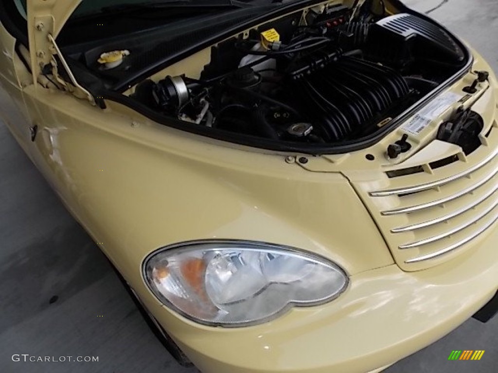 2007 PT Cruiser Touring - Pastel Yellow / Pastel Slate Gray photo #58