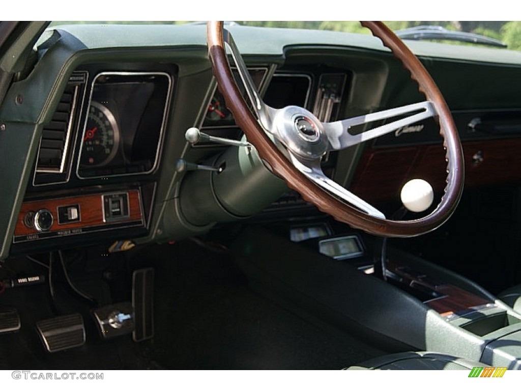 1969 Camaro Z28 Coupe - Fathom Green / Medium Green photo #34